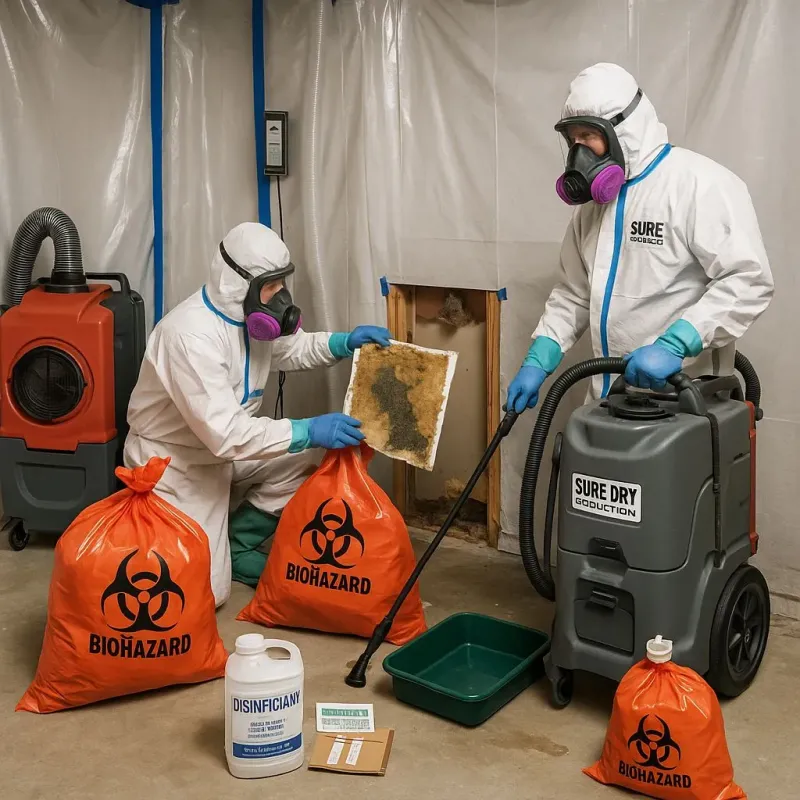 Contaminated Water Handling Protocols process in Rincon, GA