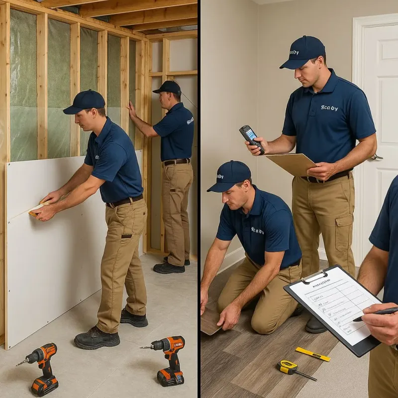 Repairs and Reconstruction process in Rincon, GA