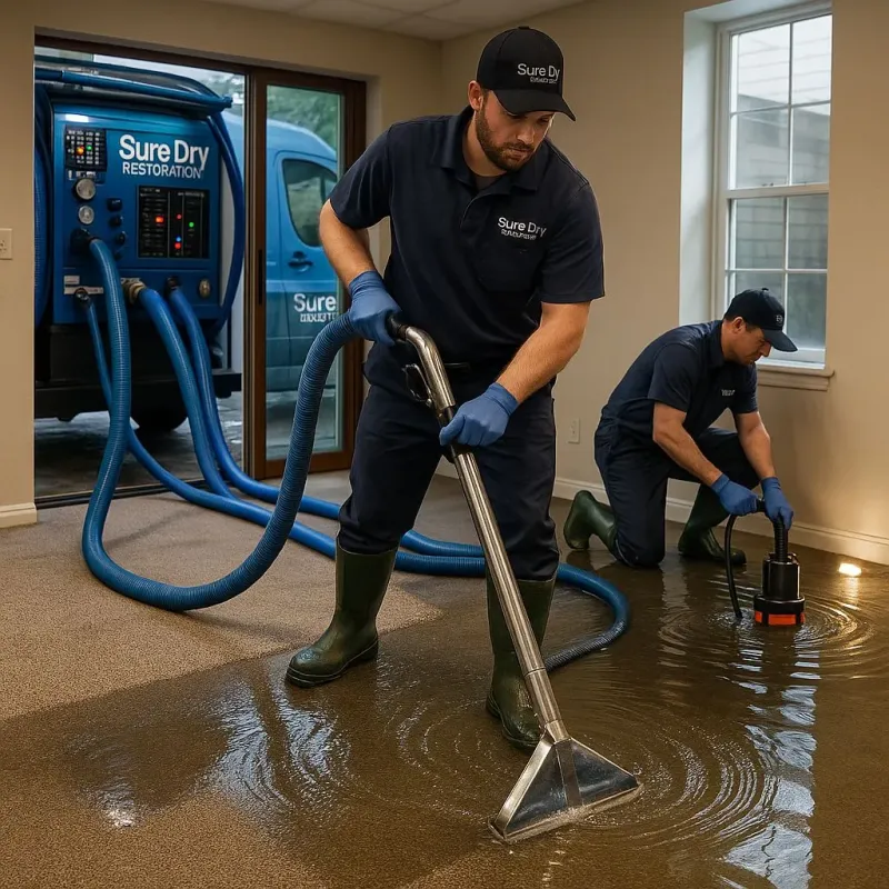Water Extraction and Removal process in Rincon, GA